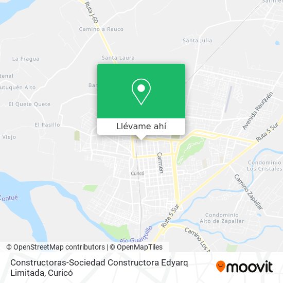 Mapa de Constructoras-Sociedad Constructora Edyarq Limitada