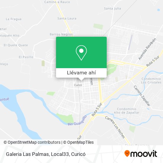 Mapa de Galeria Las Palmas, Local33