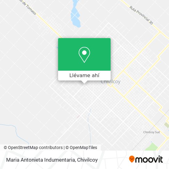 Mapa de Maria Antonieta Indumentaria