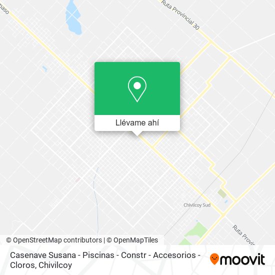 Mapa de Casenave Susana - Piscinas - Constr - Accesorios - Cloros