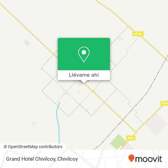 Mapa de Grand Hotel Chivilcoy