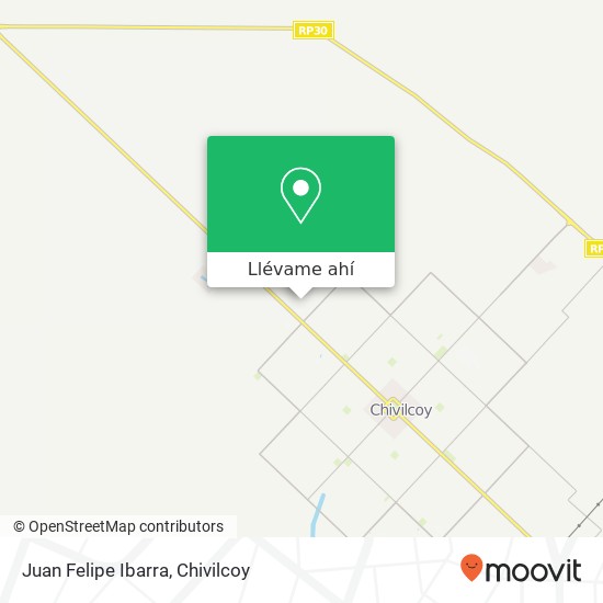 Mapa de Juan Felipe Ibarra