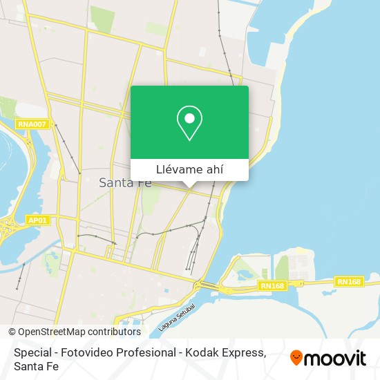 Mapa de Special - Fotovideo Profesional - Kodak Express
