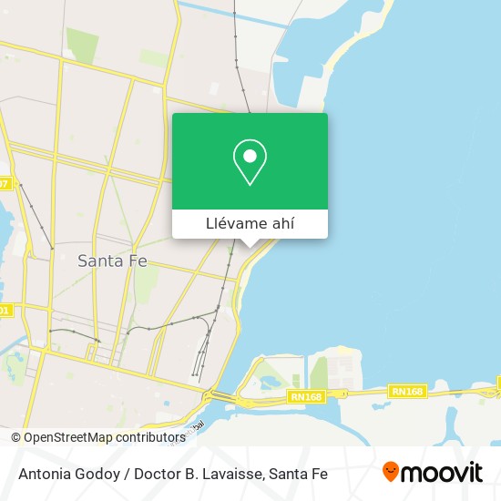 Mapa de Antonia Godoy / Doctor B. Lavaisse