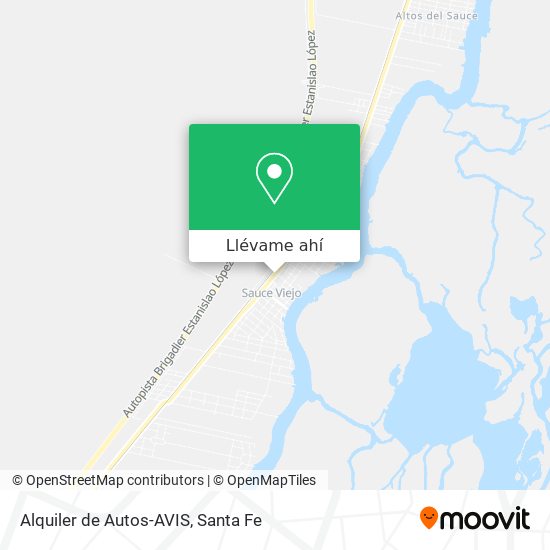 Mapa de Alquiler de Autos-AVIS