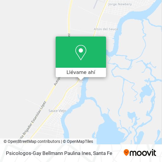 Mapa de Psicologos-Gay Bellmann Paulina Ines