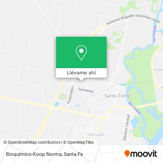 Mapa de Bioquímico-Koop Norma