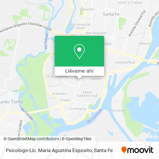 Mapa de Psicologo-Lic. María Agustina Esposito