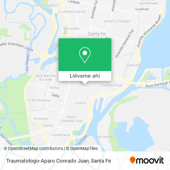 Mapa de Traumatologo-Aparo Conrado Juan