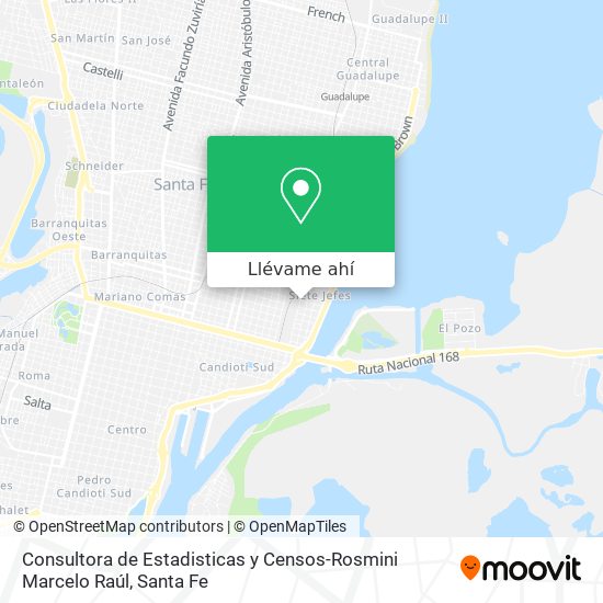 Mapa de Consultora de Estadisticas y Censos-Rosmini Marcelo Raúl