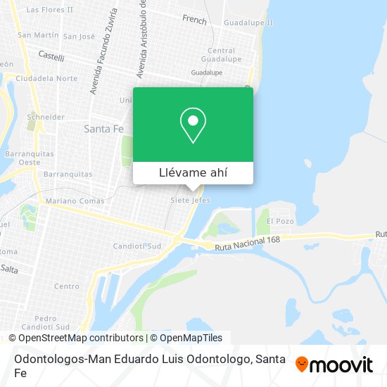 Mapa de Odontologos-Man Eduardo Luis Odontologo