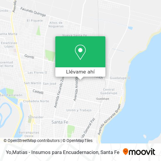 Mapa de Yo,Matias - Insumos para Encuadernacion