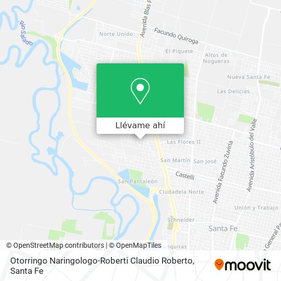 Mapa de Otorringo Naringologo-Roberti Claudio Roberto