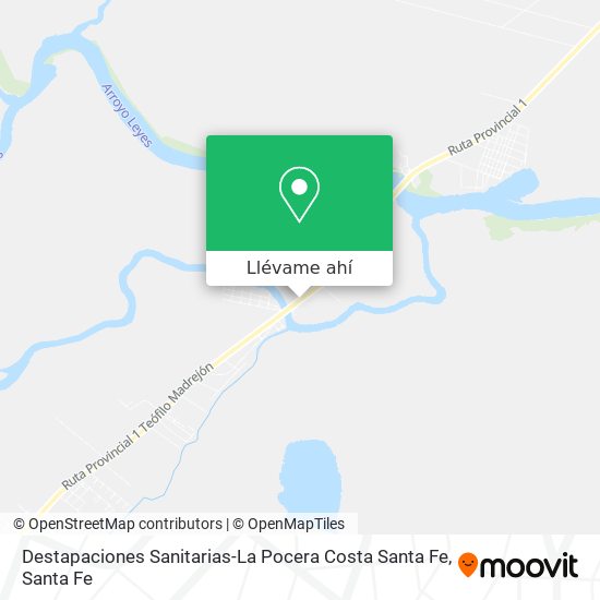 Mapa de Destapaciones Sanitarias-La Pocera Costa Santa Fe