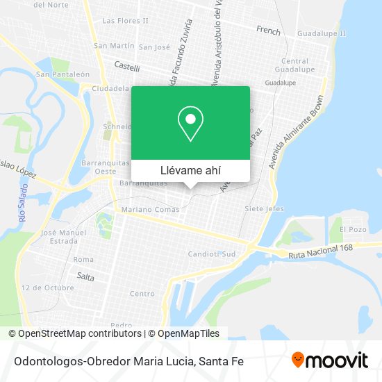 Mapa de Odontologos-Obredor Maria Lucia