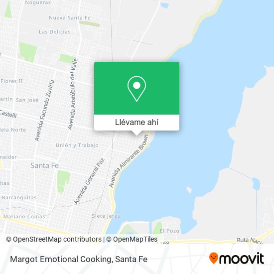 Mapa de Margot Emotional Cooking