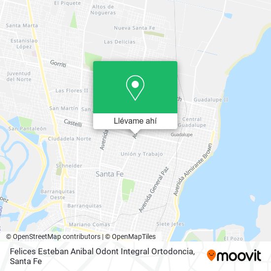 Mapa de Felices Esteban Anibal Odont Integral Ortodoncia