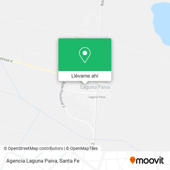 Mapa de Agencia Laguna Paiva