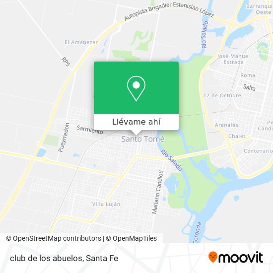 Mapa de club de los abuelos