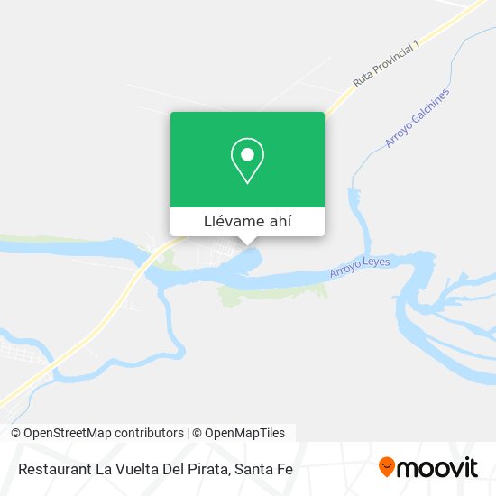 Mapa de Restaurant La Vuelta Del Pirata