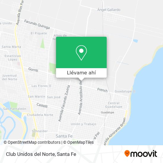 Cómo llegar a Club Unidos del Norte en La Capital en Autobús?