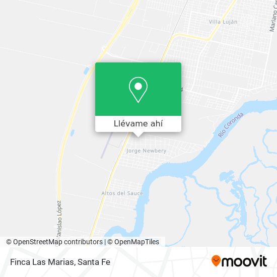 Mapa de Finca Las Marias