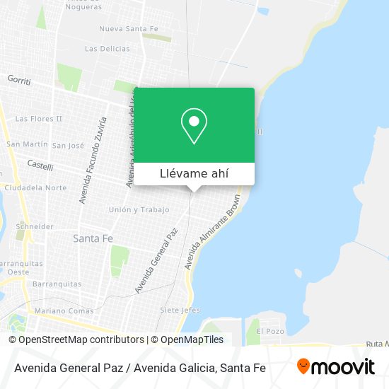 Mapa de Avenida General Paz / Avenida Galicia