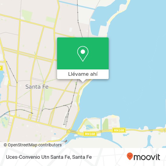 Mapa de Uces-Convenio Utn Santa Fe