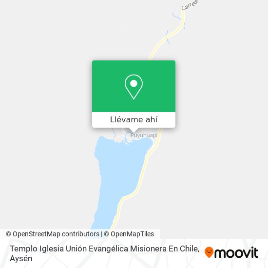 Mapa de Templo Iglesia Unión Evangélica Misionera En Chile