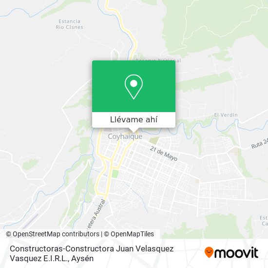 Mapa de Constructoras-Constructora Juan Velasquez Vasquez E.I.R.L.