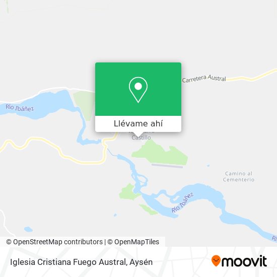 Mapa de Iglesia Cristiana Fuego Austral