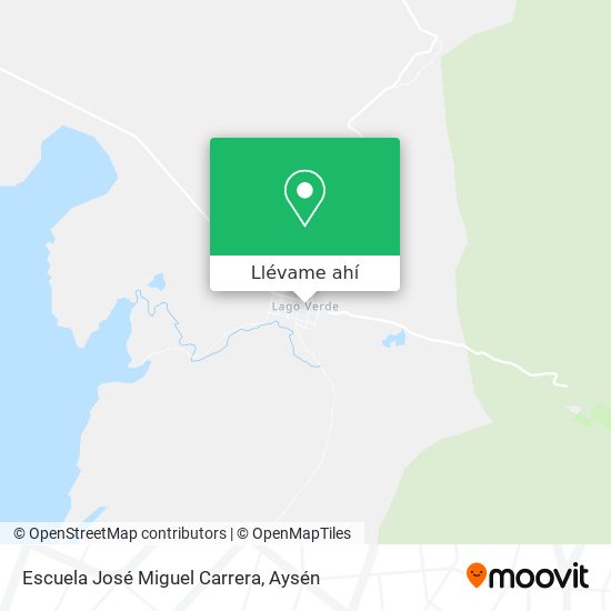 Mapa de Escuela José Miguel Carrera
