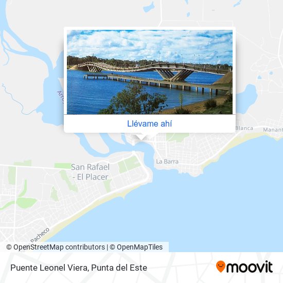 Mapa de Puente Leonel Viera