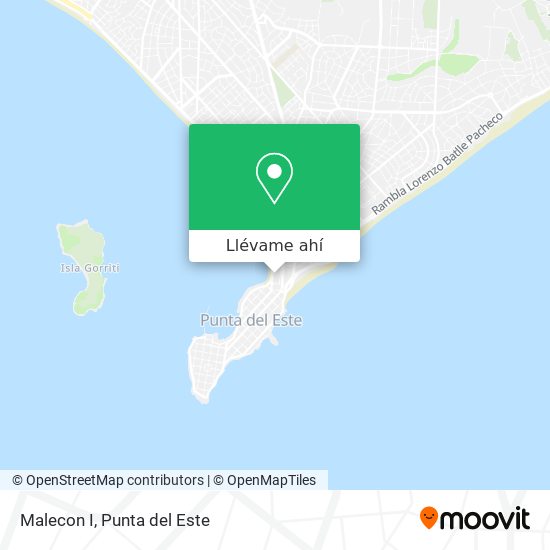 Mapa de Malecon I