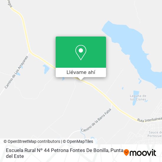 Mapa de Escuela Rural Nº 44 Petrona Fontes De Bonilla