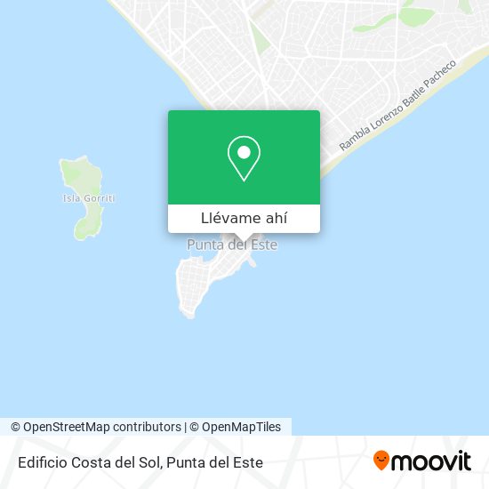 Mapa de Edificio Costa del Sol