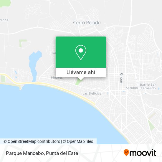 Mapa de Parque Mancebo