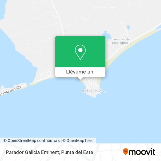 Mapa de Parador Galicia Eminent