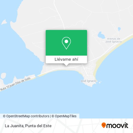 Mapa de La Juanita