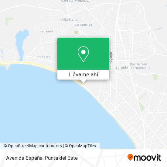 Mapa de Avenida España