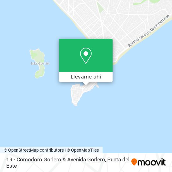 Mapa de 19 - Comodoro Gorlero & Avenida Gorlero