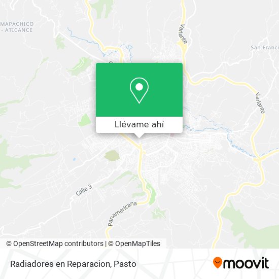 Mapa de Radiadores en Reparacion