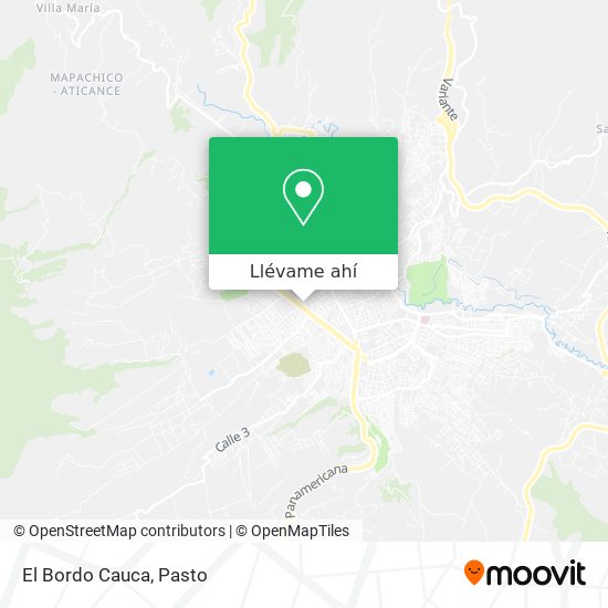 Cómo llegar a El Bordo Cauca en Pasto en Autobús?