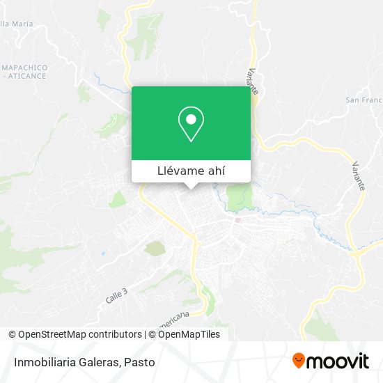 Mapa de Inmobiliaria Galeras