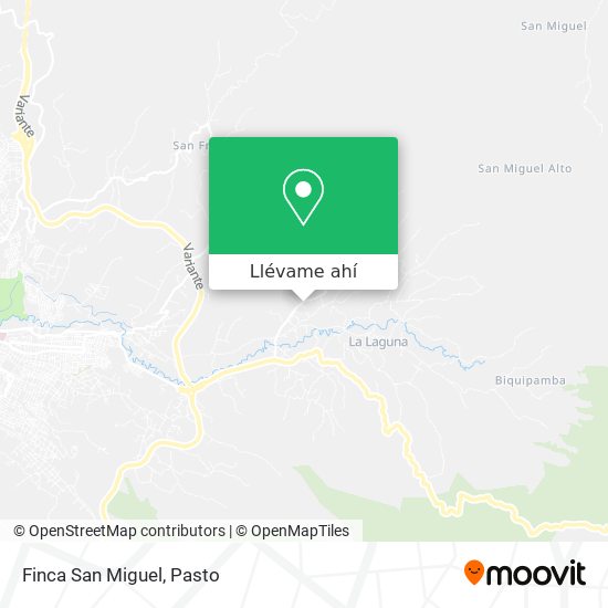 Mapa de Finca San Miguel