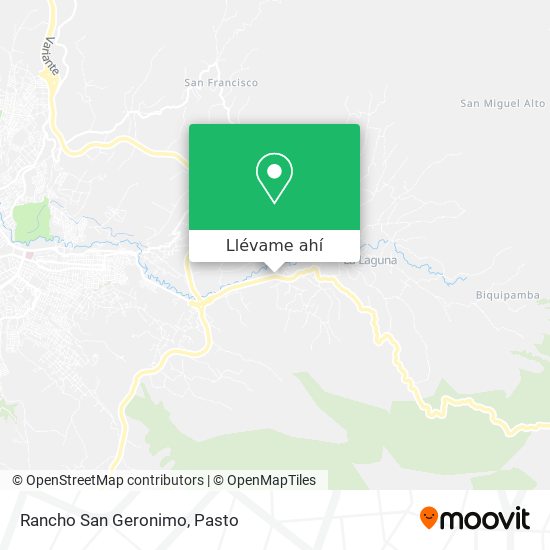 Mapa de Rancho San Geronimo