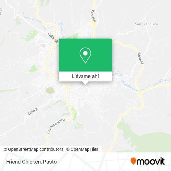 Mapa de Friend Chicken