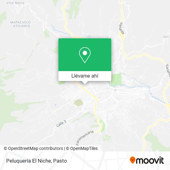 Mapa de Peluquería El Niche