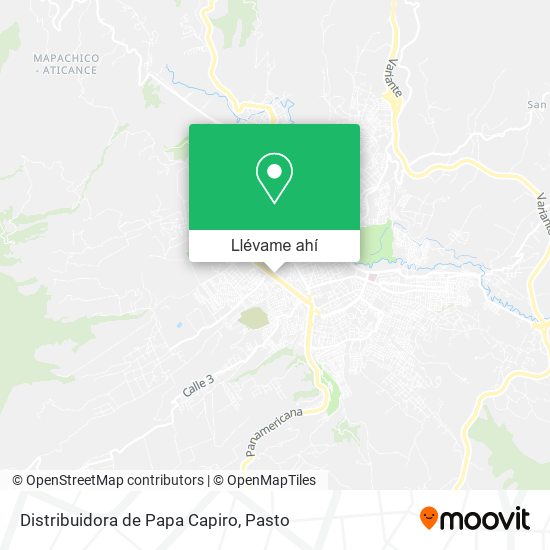 Mapa de Distribuidora de Papa Capiro