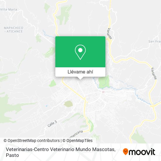 Mapa de Veterinarias-Centro Veterinario Mundo Mascotas